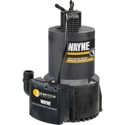 Wayne 1/4 HP Submersible Energy Efficient Automatic Sensor Utility Pump
