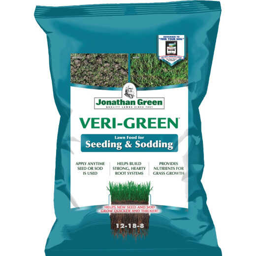 Jonathan Green Veri-Green 45 Lb. 15,000 Sq. Ft. 12-18-8 Seeding & Sodding Starter Fertilizer